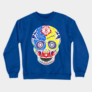 sugar wrestling skull ecopop Crewneck Sweatshirt